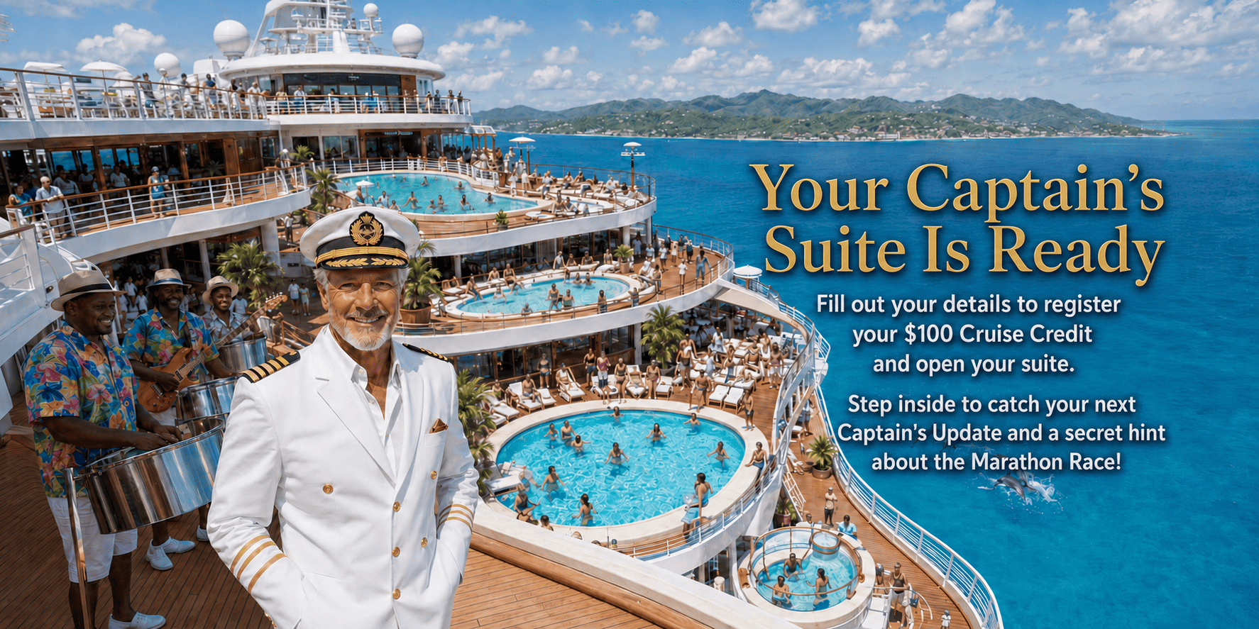 Your Captain’s Suite Is Ready