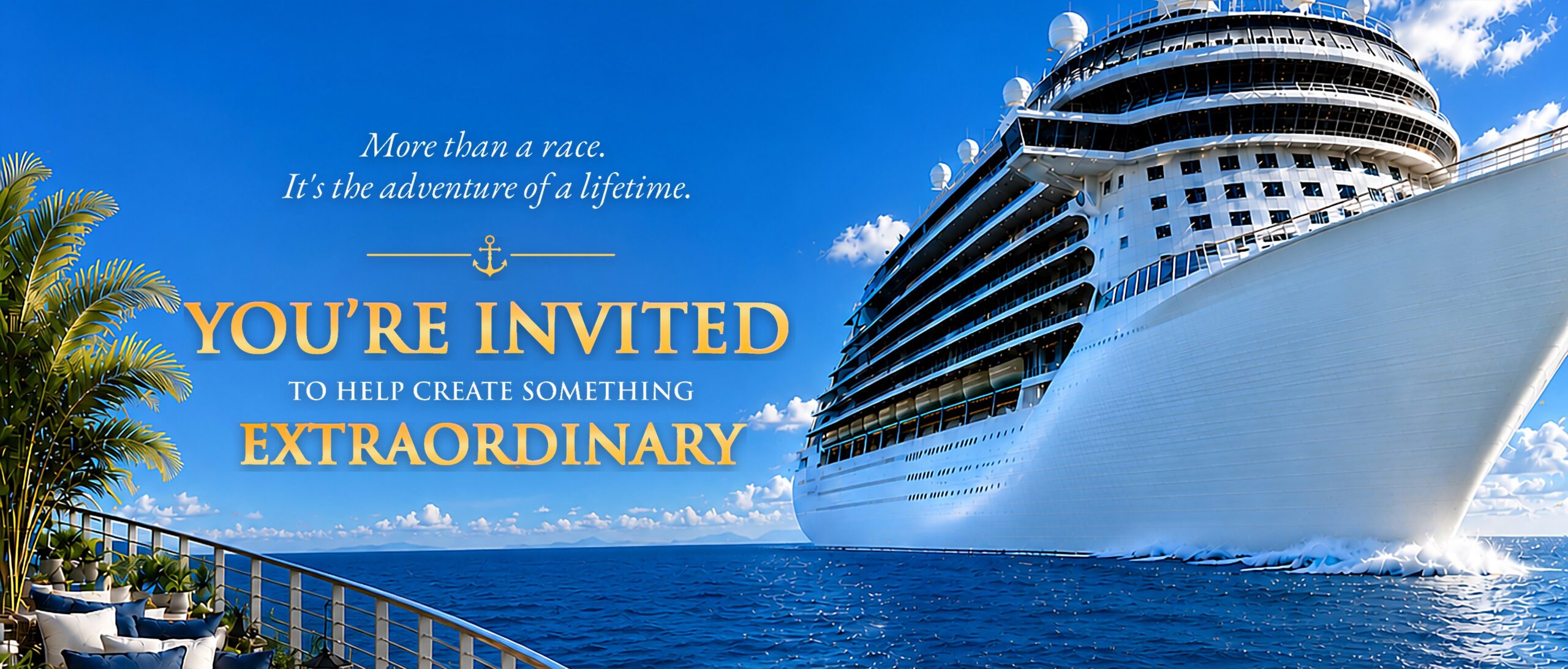 Run The Seas — More than a race. It's the adventure of a lifetime. You're invited to help create something extraordinary.