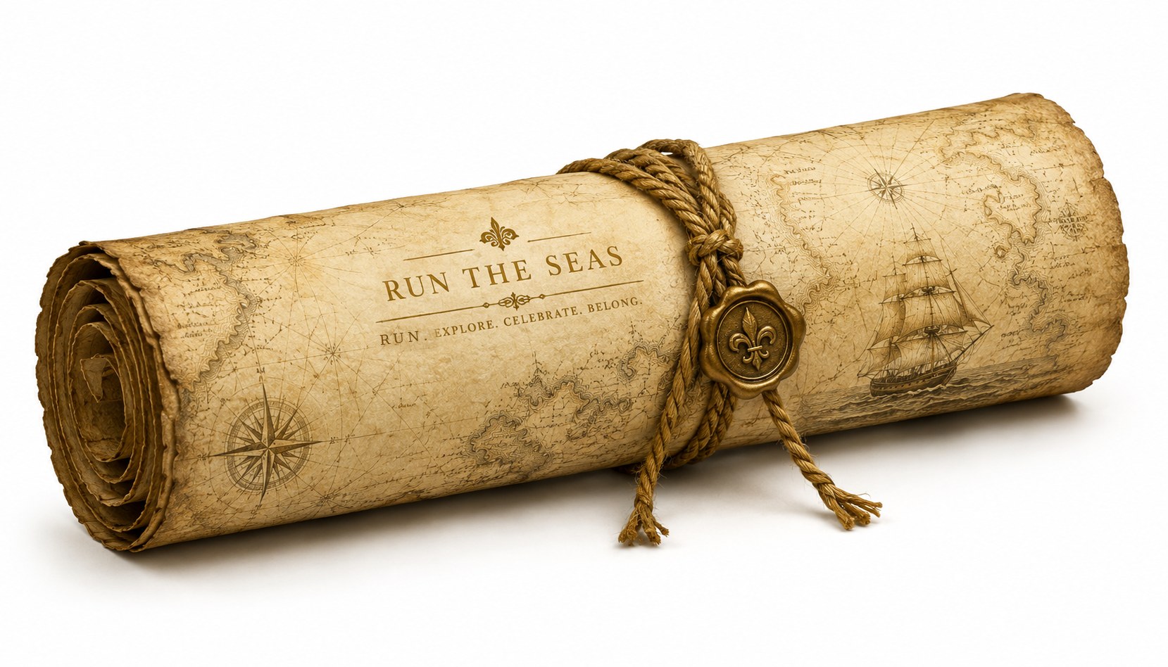 Run The Seas — sealed terms scroll
