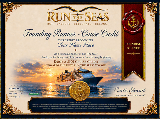 Founding Runner Cruise Credit